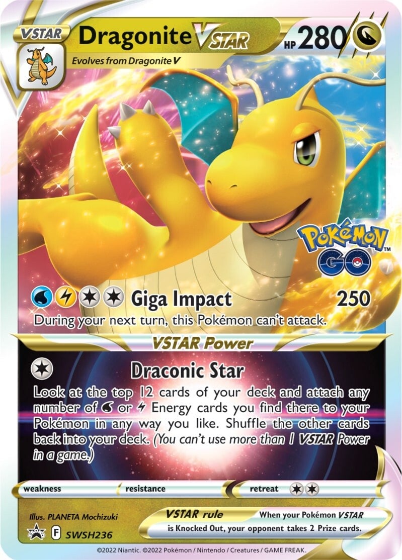 Dragonite VSTAR (SWSH236) [Sword & Shield: Black Star Promos] | Pegasus Games WI