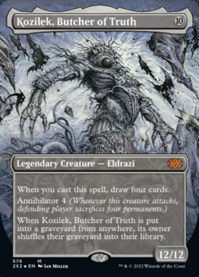 Kozilek, Butcher of Truth (Textured Foil) [Double Masters 2022] | Pegasus Games WI