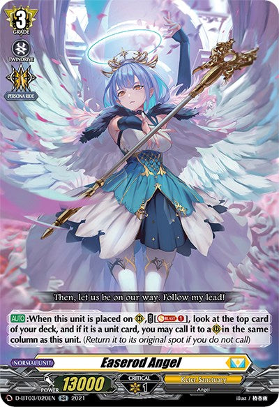 Easerod Angel (D-BT03/020EN) [Advance of Intertwined Stars] | Pegasus Games WI