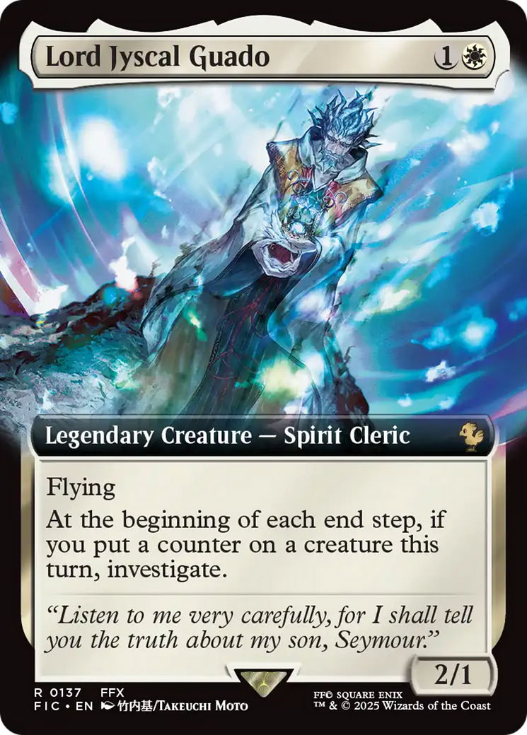 Lord Jyscal Guado (Extended Art) [FINAL FANTASY Commander] | Pegasus Games WI