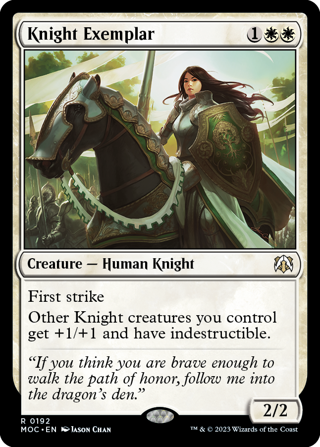 Knight Exemplar [March of the Machine Commander] | Pegasus Games WI