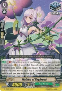 Maiden of Daybreak (G-TD03/019EN) [Flower Maiden of Purity] | Pegasus Games WI