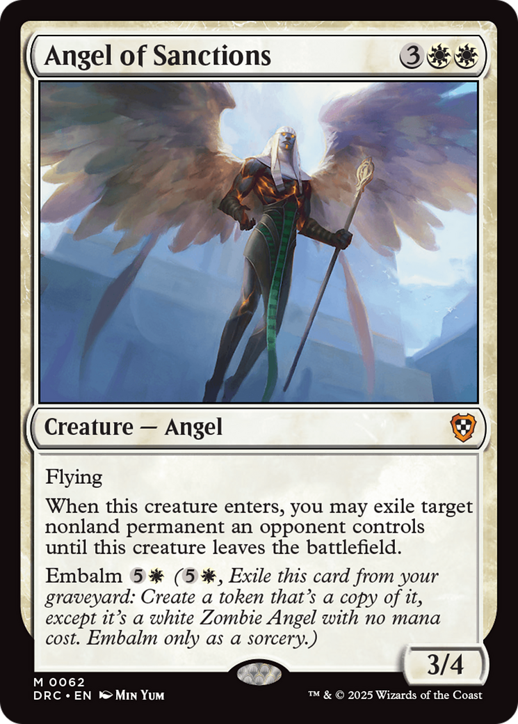 Angel of Sanctions [Aetherdrift Commander] | Pegasus Games WI