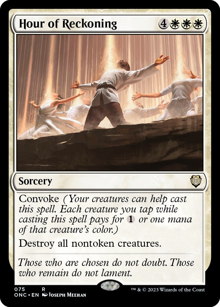 Hour of Reckoning [Phyrexia: All Will Be One Commander] | Pegasus Games WI