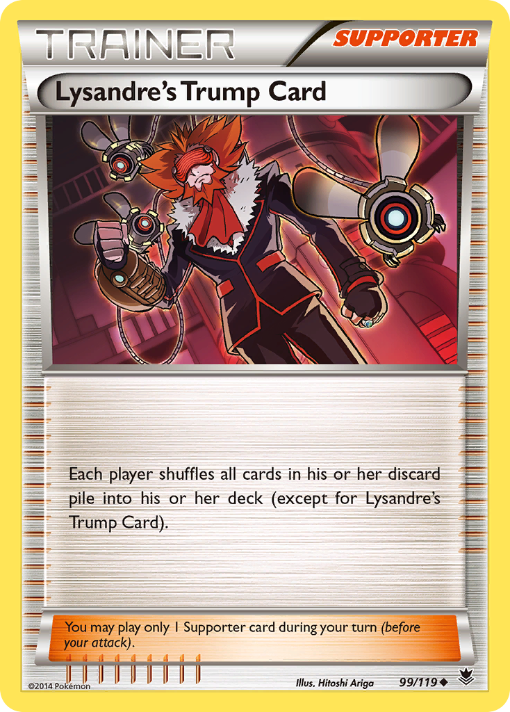 Lysandre's Trump Card (99/119) [XY: Phantom Forces] | Pegasus Games WI