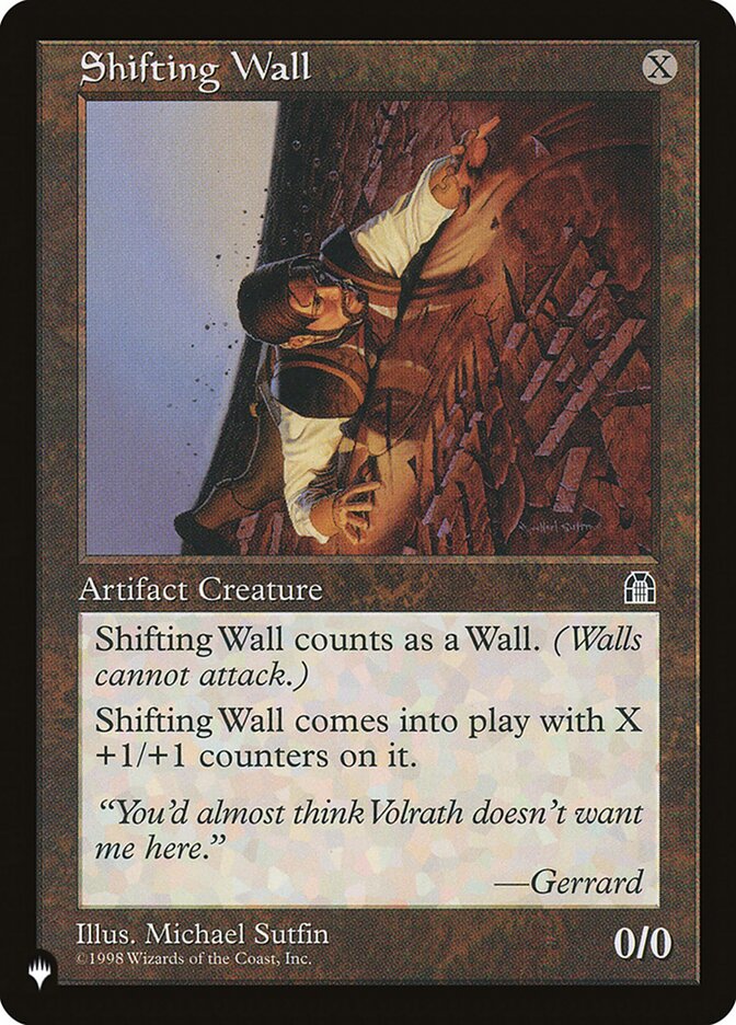 Shifting Wall [The List] | Pegasus Games WI