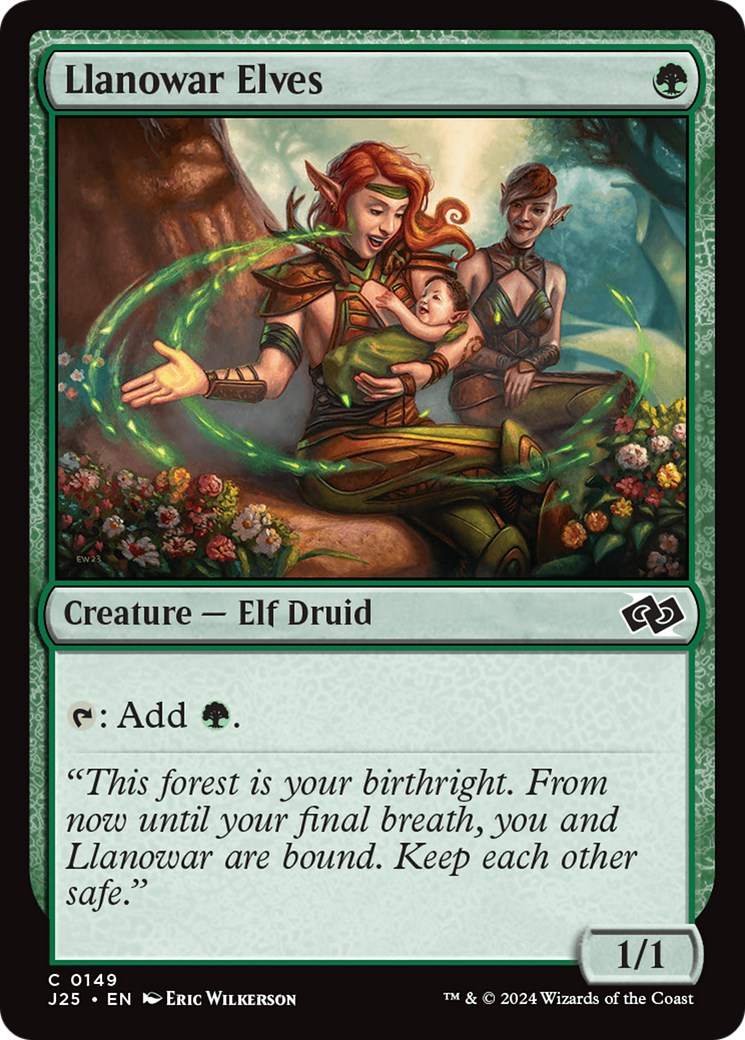 Llanowar Elves [Foundations Jumpstart] | Pegasus Games WI