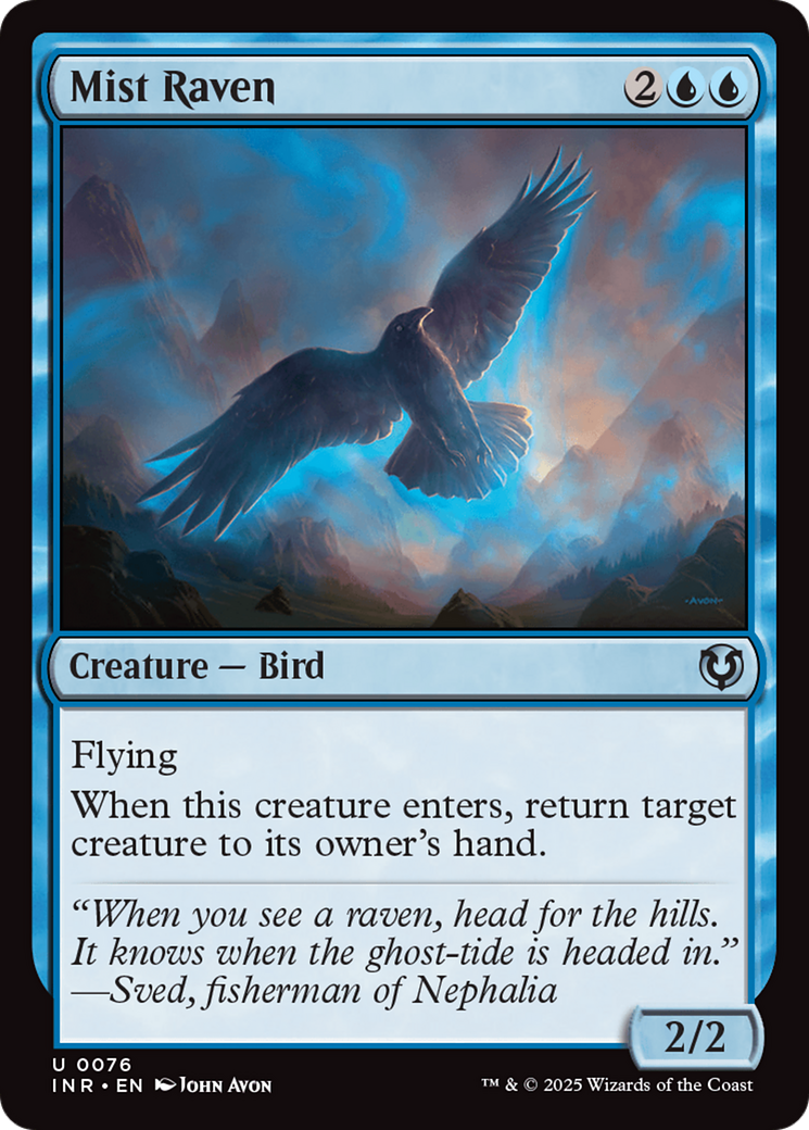 Mist Raven [Innistrad Remastered] | Pegasus Games WI