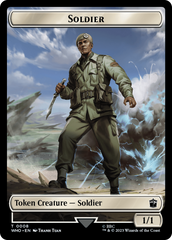 Soldier // Alien Warrior Double-Sided Token [Doctor Who Tokens] | Pegasus Games WI