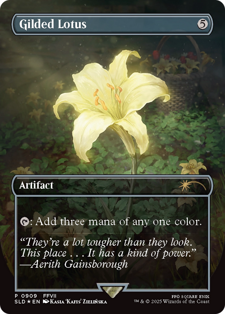 Gilded Lotus (Rainbow Foil) (909) [Secret Lair Drop Series] | Pegasus Games WI