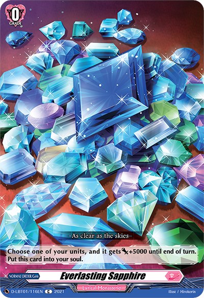 Everlasting Sapphire (D-LBT01/116EN) [Lyrical Melody] | Pegasus Games WI