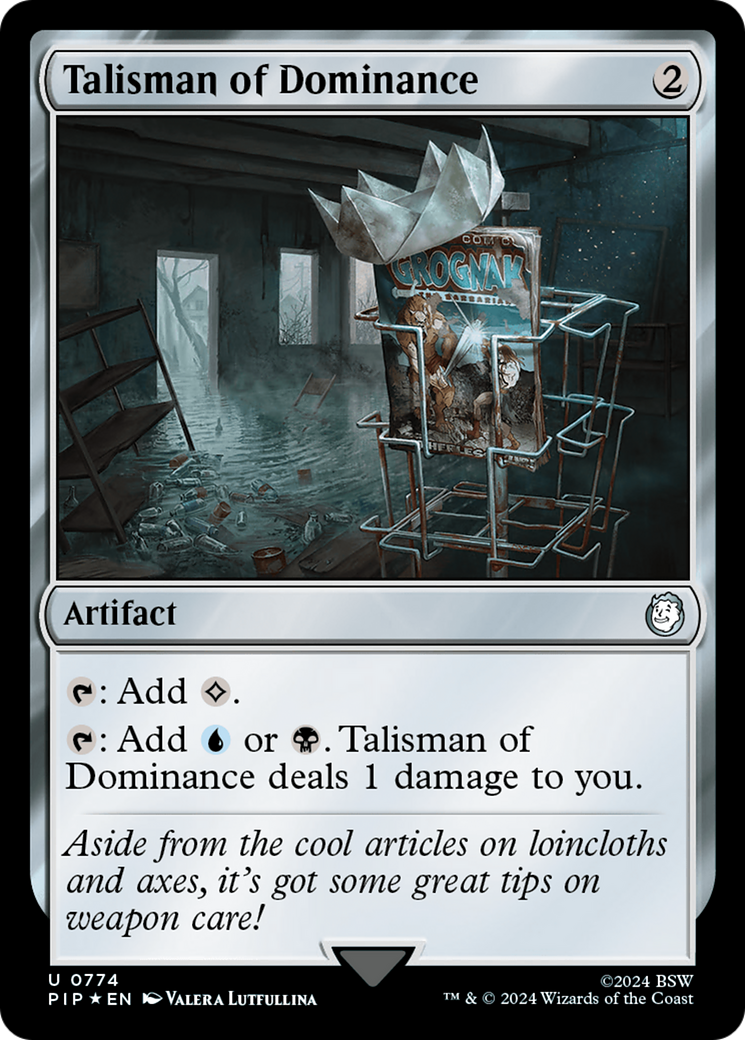 Talisman of Dominance (Surge Foil) [Fallout] | Pegasus Games WI