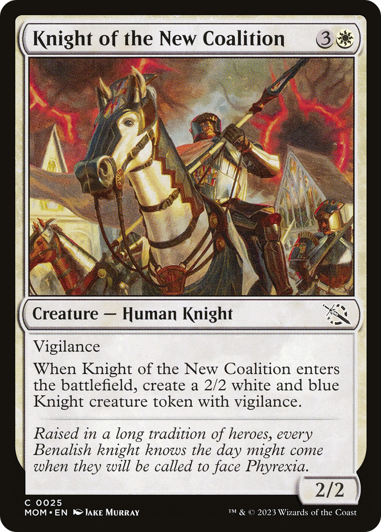 Knight of the New Coalition [March of the Machine] | Pegasus Games WI