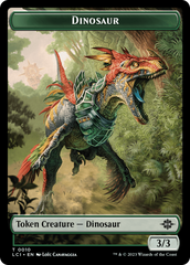 Map // Dinosaur (0010) Double-Sided Token [The Lost Caverns of Ixalan Tokens] | Pegasus Games WI