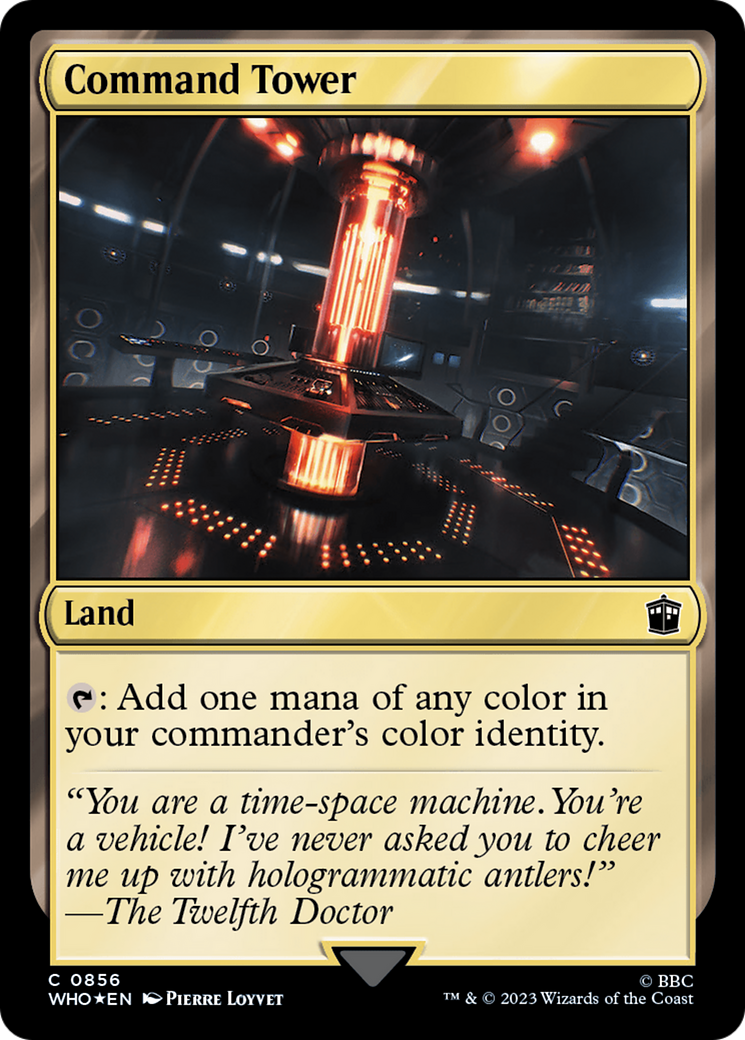 Command Tower (0856) (Surge Foil) [Doctor Who] | Pegasus Games WI