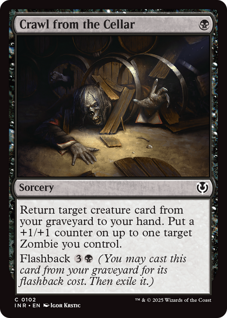 Crawl from the Cellar [Innistrad Remastered] | Pegasus Games WI