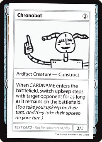 Chronobot (2021 Edition) [Mystery Booster Playtest Cards] | Pegasus Games WI
