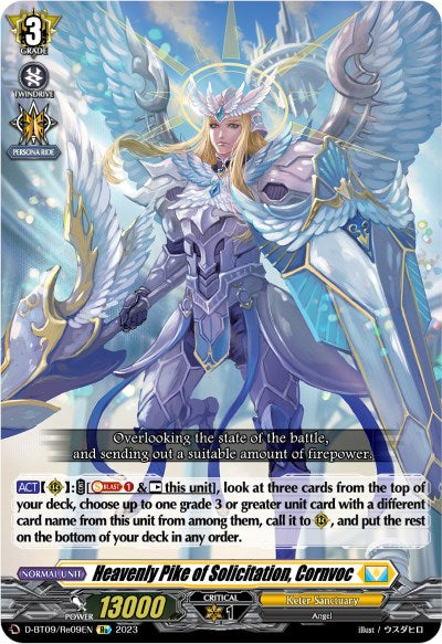 Heavenly Pike of Solicitation, Cornvoc (D-BT09/Re09EN) [Dragontree Invasion] | Pegasus Games WI