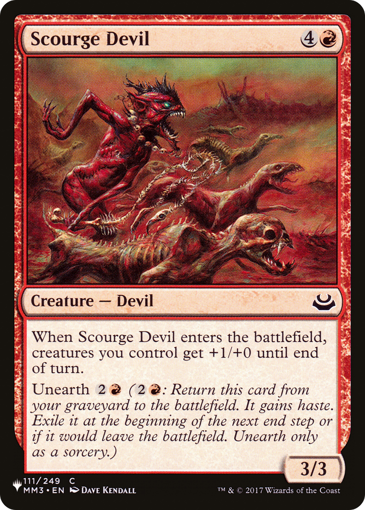 Scourge Devil [The List Reprints] | Pegasus Games WI