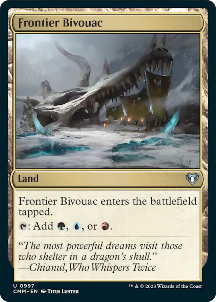 Frontier Bivouac [Commander Masters] | Pegasus Games WI