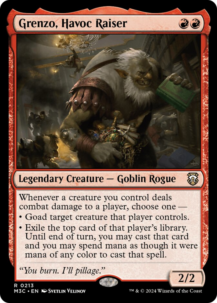 Grenzo, Havoc Raiser [Modern Horizons 3 Commander] | Pegasus Games WI
