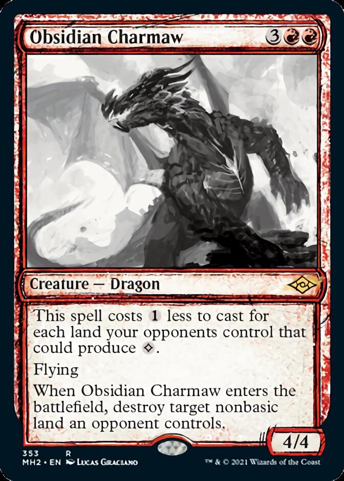 Obsidian Charmaw (Sketch) [Modern Horizons 2] | Pegasus Games WI