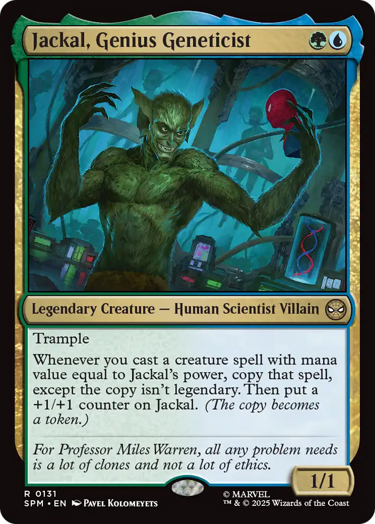 Jackal, Genius Geneticist [Marvel's Spider-Man] | Pegasus Games WI