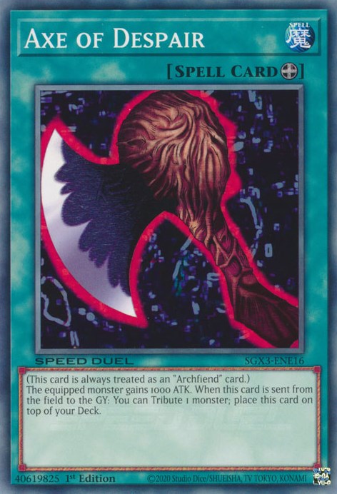 Axe of Despair [SGX3-ENE16] Common | Pegasus Games WI