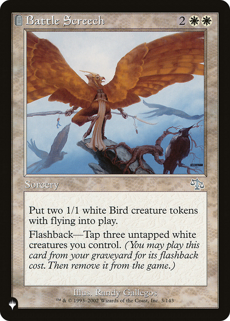 Battle Screech [The List] | Pegasus Games WI