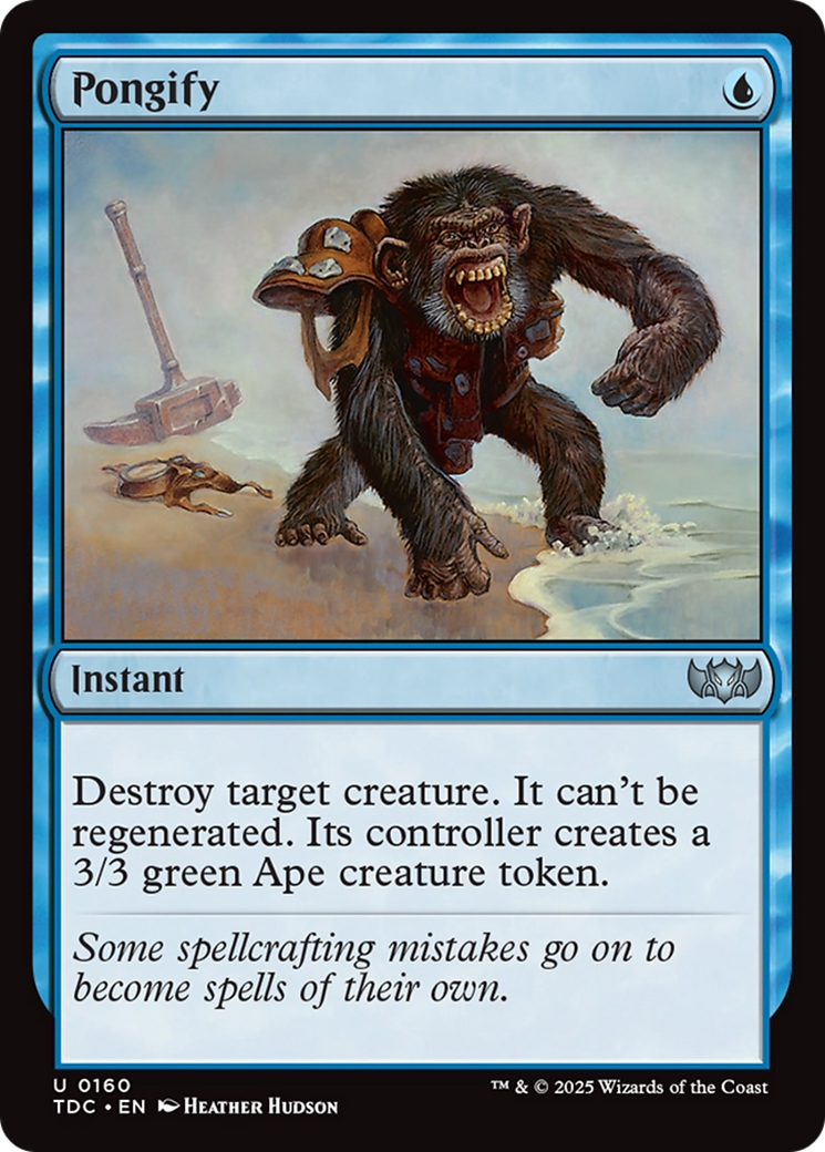 Pongify [Tarkir: Dragonstorm Commander] | Pegasus Games WI