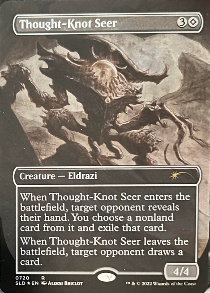 Thought-Knot Seer (720) (Borderless) [Secret Lair Drop Promos] | Pegasus Games WI