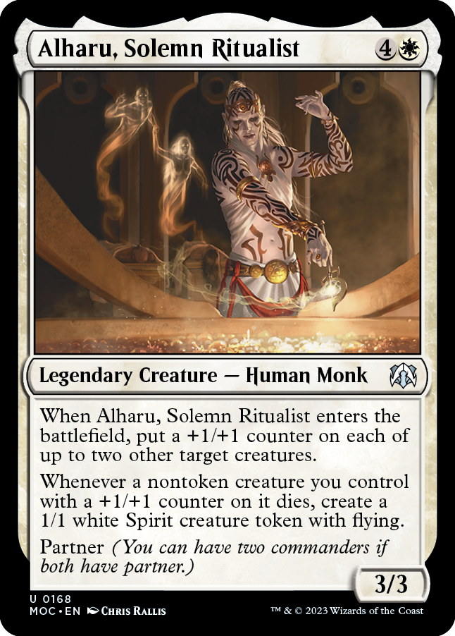 Alharu, Solemn Ritualist [March of the Machine Commander] | Pegasus Games WI