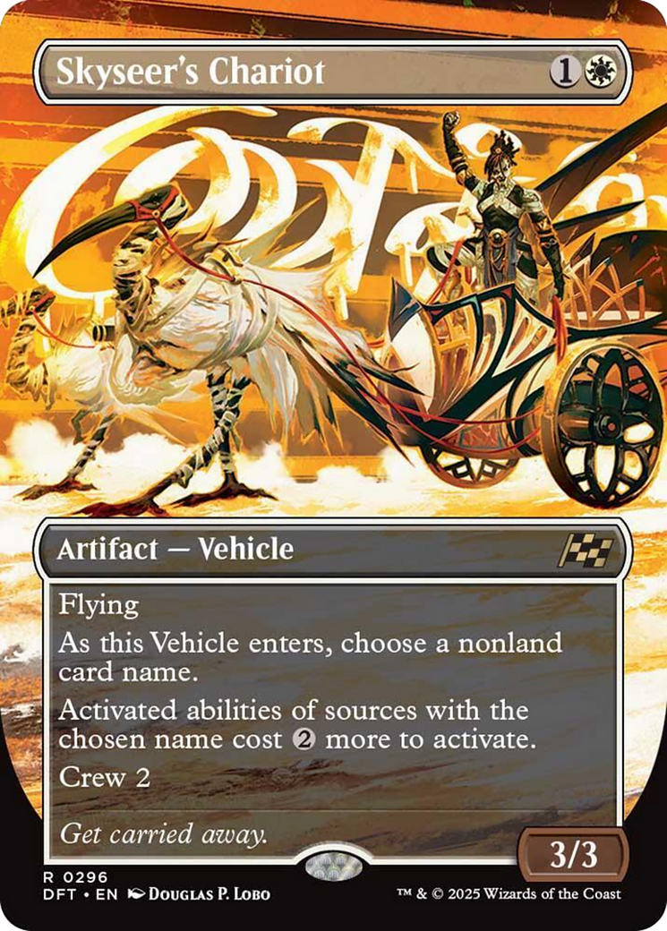 Skyseer's Chariot (Borderless) [Aetherdrift] | Pegasus Games WI