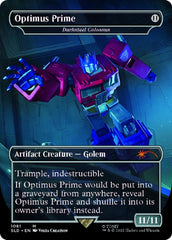 Darksteel Colossus - Optimus Prime (Borderless) [Secret Lair Drop Series] | Pegasus Games WI