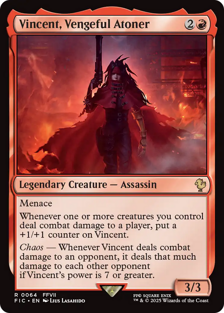 Vincent, Vengeful Atoner [FINAL FANTASY Commander] | Pegasus Games WI