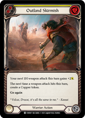 Outland Skirmish (Yellow) [EVR067] (Everfest)  1st Edition Normal | Pegasus Games WI