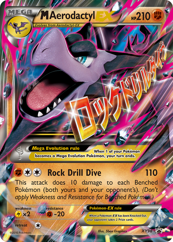 M Aerodactyl EX (XY98) [XY: Black Star Promos] | Pegasus Games WI