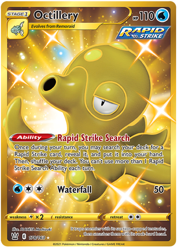 Octillery (178/163) [Sword & Shield: Battle Styles] | Pegasus Games WI