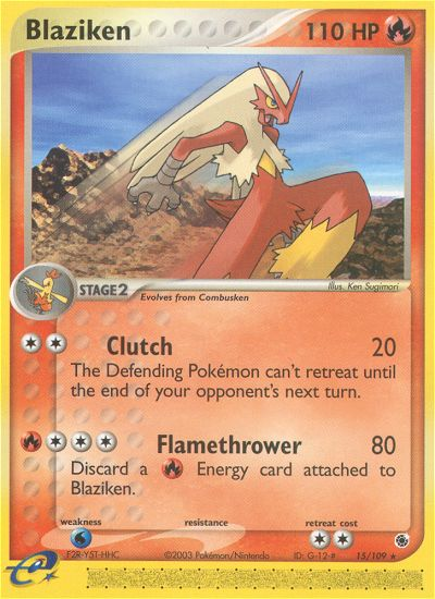 Blaziken (15/109) [EX: Ruby & Sapphire] | Pegasus Games WI