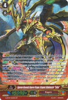 Supreme Heavenly Emperor Dragon, Dragonic Blademaster "Taiten" (G-BT07/S03EN) [Glorious Bravery of Radiant Sword] | Pegasus Games WI