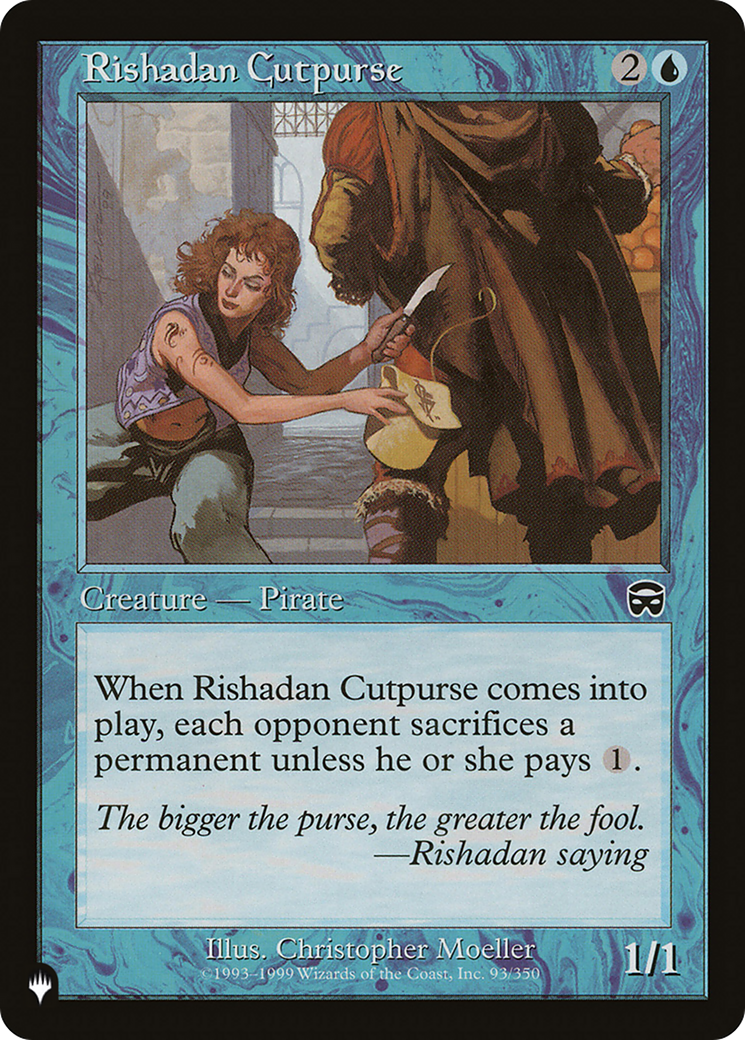 Rishadan Cutpurse [The List Reprints] | Pegasus Games WI