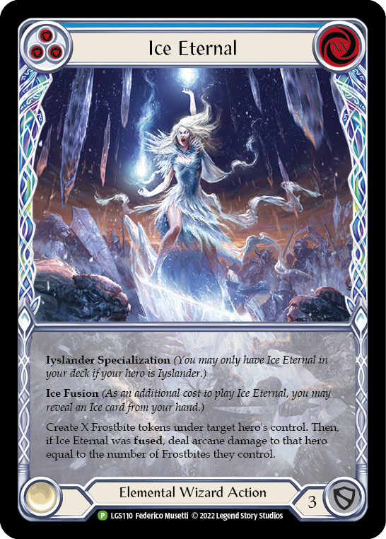 Ice Eternal [LGS110] (Promo)  Rainbow Foil | Pegasus Games WI