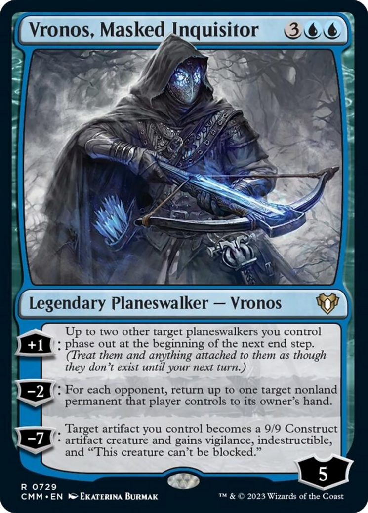 Vronos, Masked Inquisitor [Commander Masters] | Pegasus Games WI