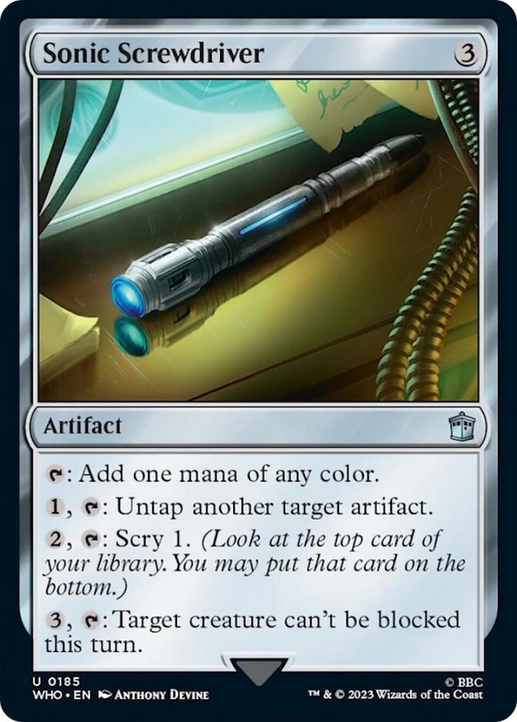 Sonic Screwdriver (0185) [Doctor Who] | Pegasus Games WI
