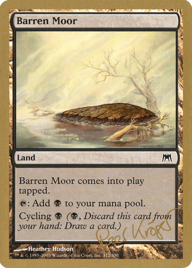 Barren Moor (Peer Kroger) [World Championship Decks 2003] | Pegasus Games WI