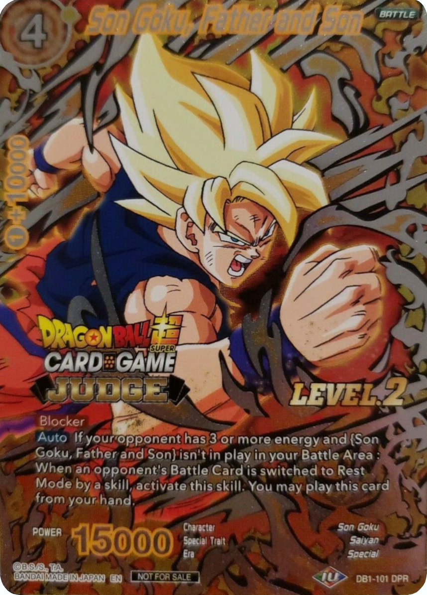 Son Goku, Father and Son (Level 2) (DB1-101) [Promotion Cards] | Pegasus Games WI