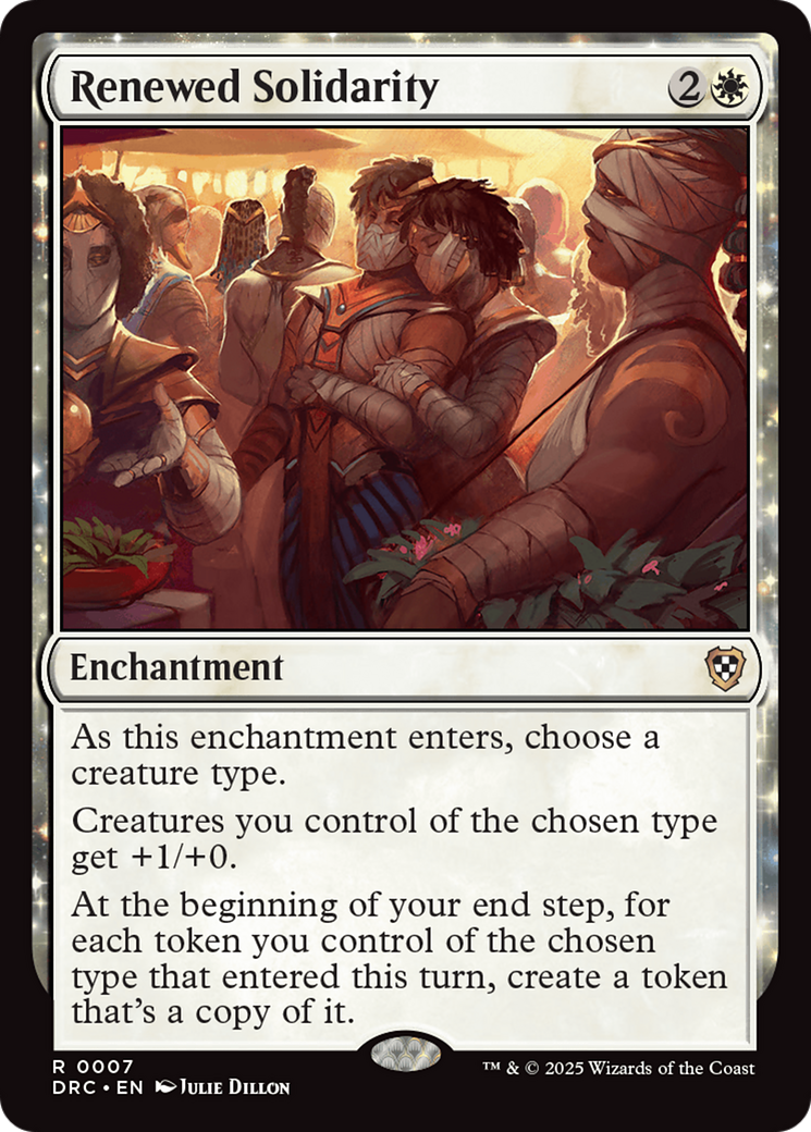 Renewed Solidarity [Aetherdrift Commander] | Pegasus Games WI