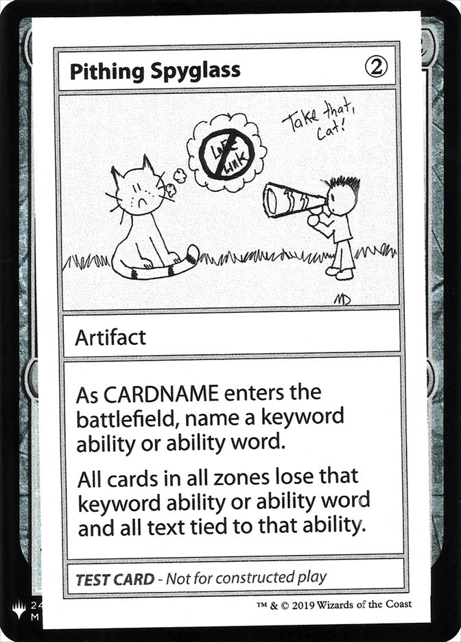 Pithing Spyglass [Mystery Booster Playtest Cards] | Pegasus Games WI