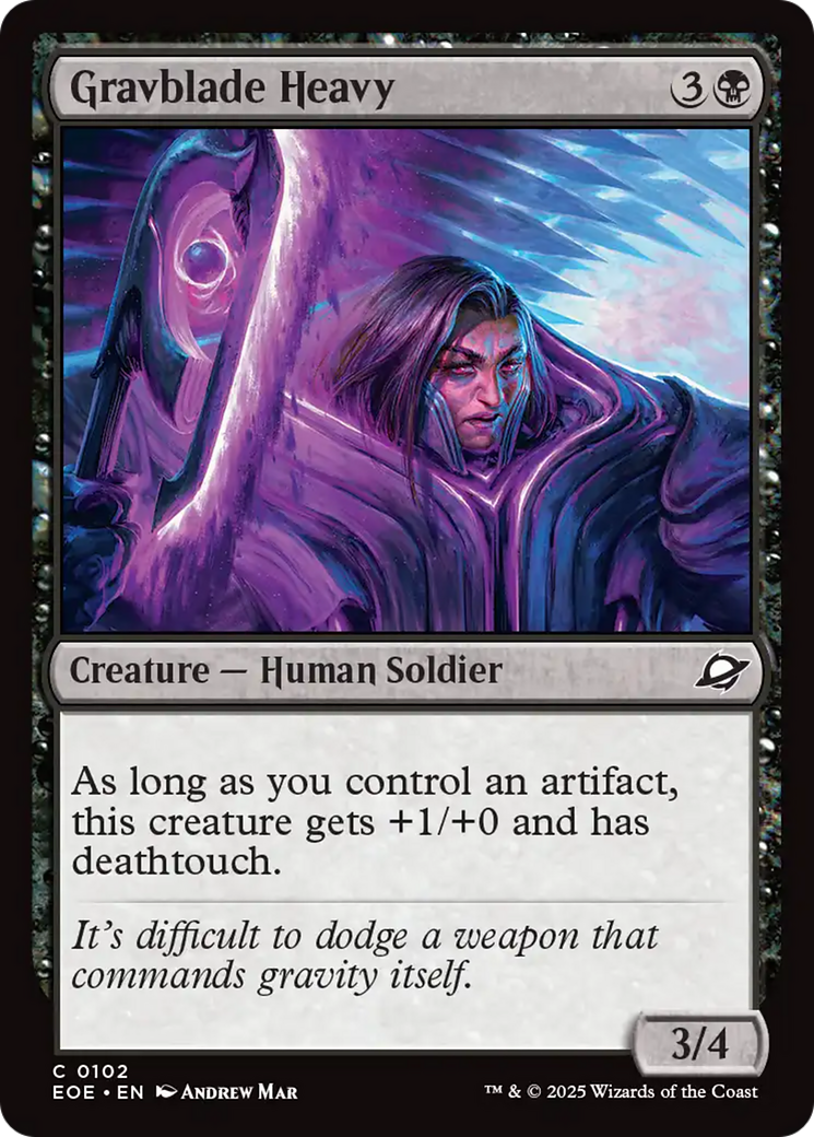 Gravblade Heavy [Edge of Eternities] | Pegasus Games WI