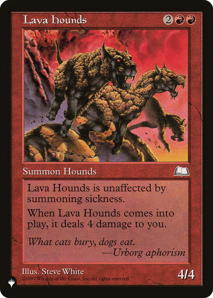Lava Hounds [The List] | Pegasus Games WI